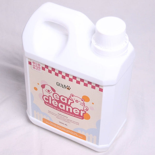 GULAPAWS Pembersih Telinga Anjing Kucing Ear Cleaner 1000ml Grooming Pet Care Tidak ada merek 
