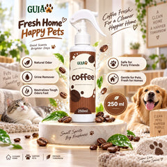 GULAPAWS Penghilang Bau Urine and Odor Remover Coffee 250ml Dog Sanitation Tidak ada merek 