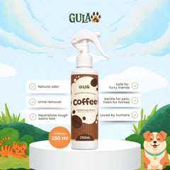 GULAPAWS Penghilang Bau Urine and Odor Remover Coffee 250ml Dog Sanitation Tidak ada merek 