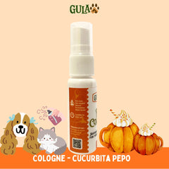GULAPAWS Pet Cologne Anjing Kucing Cucurbita Pepo 20ml Grooming Pet Care Gulapaws 