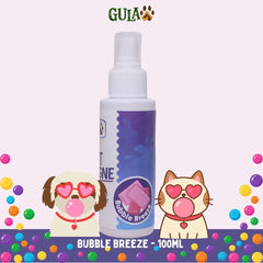 GULAPAWS Pet Cologne Bubble Breeze 100ml Grooming Pet Care Tidak ada merek 