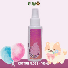 GULAPAWS Pet Cologne Cotton Floss 100ml Grooming Pet Care Tidak ada merek 