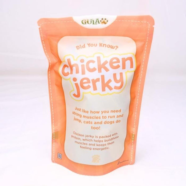 GULAPAWS Snack Anjing Dehydrated Chicken Jerky 50gr no type Tidak ada merek 