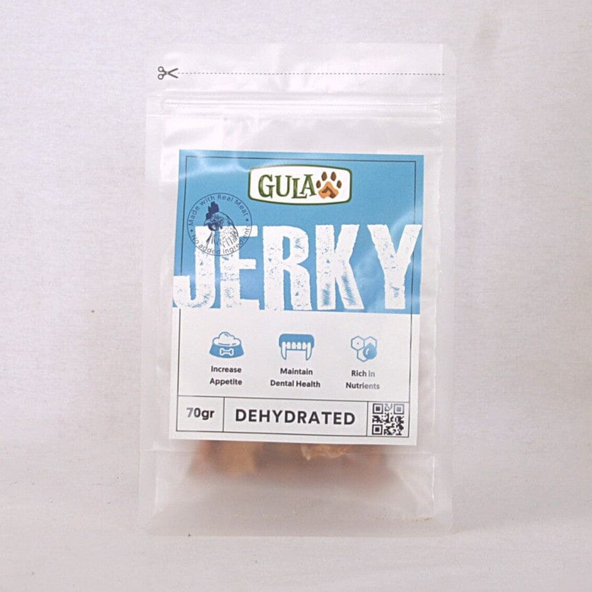 GULAPAWS Snack Anjing Dehydrated Chicken Jerky 70gr no type Tidak ada merek 