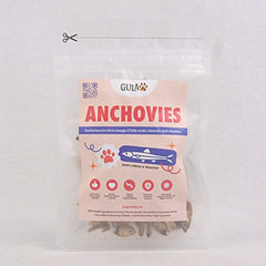 GULAPAWS Snack Anjing Kucing Dried Crunchy Anchovies 25GR no type NoBrand 