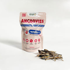GULAPAWS Snack Anjing Kucing Dried Crunchy Anchovies 25GR no type NoBrand 