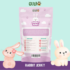 GULAPAWS Snack Anjing Kucing Premium Rabbit Jerky 50gr Dog Snack Gulapaws 