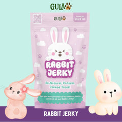 GULAPAWS Snack Anjing Kucing Premium Rabbit Jerky 50gr no type Tidak ada merek 