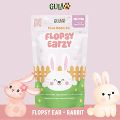 GULAPAWS Snack Anjing Kucing Rabbit Flopzy Ear 5pcs no type Tidak ada merek 