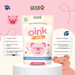 GULAPAWS Snack Anjing Oink Strip 50gr no type NoBrand 