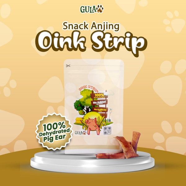 GULAPAWS Snack Anjing Oink Strip Dog Snack Pet Republic Indonesia 