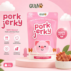 GULAPAWS Snack Anjing Pork Jerky 50gr no type Tidak ada merek 