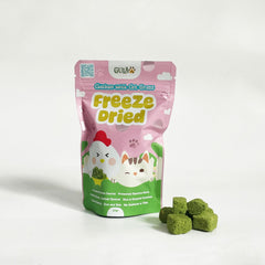 GULAPAWS Snack Kucing Freeze Dried Chicken Breast with Cat Grass 20gr no type Tidak ada merek 
