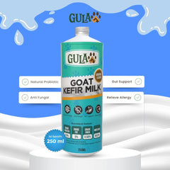 GULAPAWS Susu Kambing Kefir Goat Milk 250ml no type NoBrand 