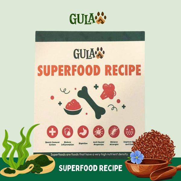 GULAPAWS Vitamin Anjing Kucing Alergi Superfood Travel Pack 5gr Pet Vitamin & Supplement Tidak ada merek 
