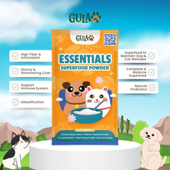 GULAPAWS Vitamin Anjing Kucing Essentials Superfood Mix Travel Pack 5gr Pet Vitamin & Supplement Tidak ada merek 