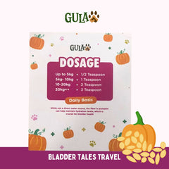 GULAPAWS VItamin Anjing Kucing Ginjal Bladder Tales Travel 5gr no type Tidak ada merek 