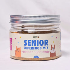 GULAPAWS Vitamin Anjing Kucing Senior Superfood Mix 120gr no type Tidak ada merek 