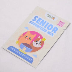 GULAPAWS Vitamin Anjing Kucing Senior Superfood Mix Travel Pack 5gr Pet Vitamin & Supplement Tidak ada merek 