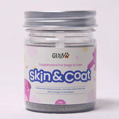 GULAPAWS Vitamin Bulu Kucing Anjing Skin and Coat 35gr Pet Vitamin & Supplement Tidak ada merek 