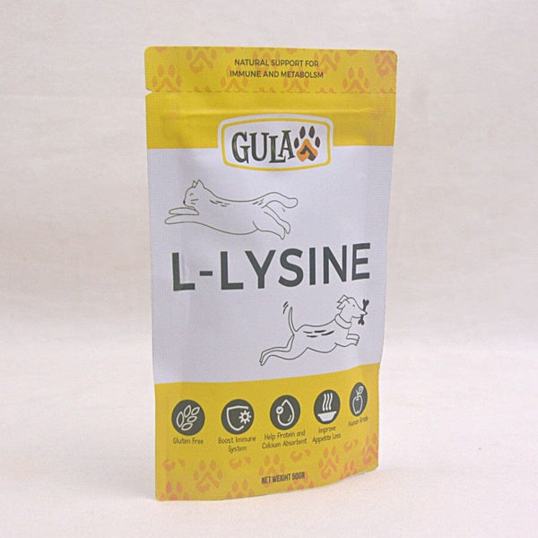 GULAPAWS Vitamin Kucing Anjing L-Lysine Immune Support 50gr no type Tidak ada merek 