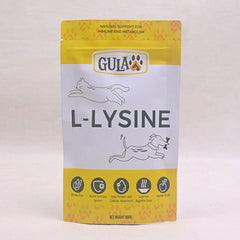 GULAPAWS Vitamin Kucing Anjing L-Lysine Immune Support 50gr no type Tidak ada merek 