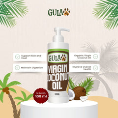 GULAPAWS Vitamin Kucing Anjing Virgin Coconut Oil 100ml no type NoBrand 