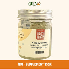 GULAPAWS Vitamin Pencernaan Anjing Kucing Probiotic Gut+ 35gr Pet Vitamin & Supplement Gulapaws 