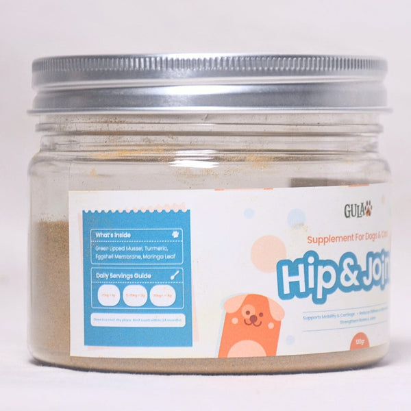 GULAPAWS Vitamin Persendian Anjing Kucing Hip and Joint 120gr Pet Vitamin & Supplement Tidak ada merek 