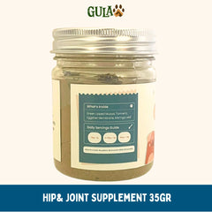 GULAPAWS Vitamin Persendian Anjing Kucing Hip and Joint 35gr Pet Vitamin & Supplement Gulapaws 