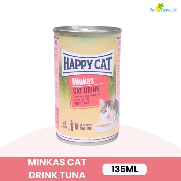 HAPPYCAT Minkas Cat Drink Tuna 135ml Cat Food Wet Happy Cat 