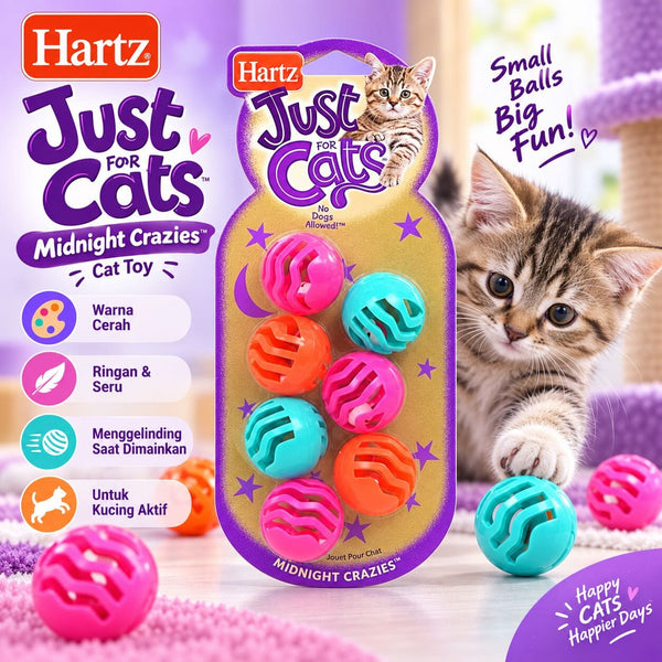 HARTZ Mainan Kucing Midnight Crazies Cat Toy no type Tidak ada merek 