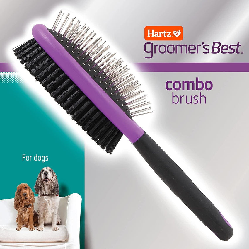 HARTZ Sisir Anjing Deluxe Combination Dog Brush no type Tidak ada merek 