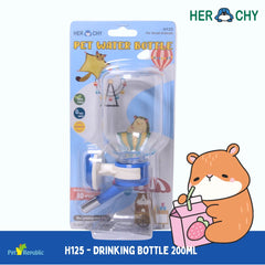 HERCHY H125 Botol Minum Pet Drinking Bottle 200ml Blue Pet Drinking NoBrand 