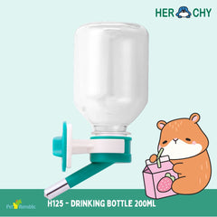 HERCHY H125 Botol Minum Pet Drinking Bottle 200ml Green Pet Drinking NoBrand 