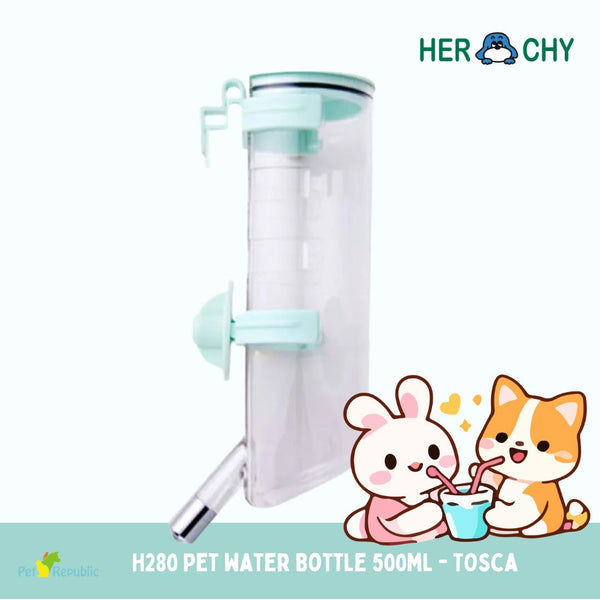 HERCHY H280 Botol Minum Hewan Pet Water Bottle Tosca 500ml Tempat Minum Tidak ada merek 