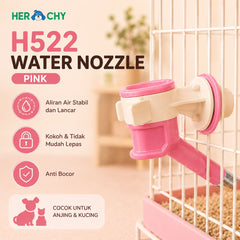 HERCHY H522 Kepala Botol Air Minum Pet Water Nozzle Pink no type Tidak ada merek 