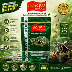 HOKKY Extra Calcium Turtle Food Stick 100g no type Tidak ada merek 