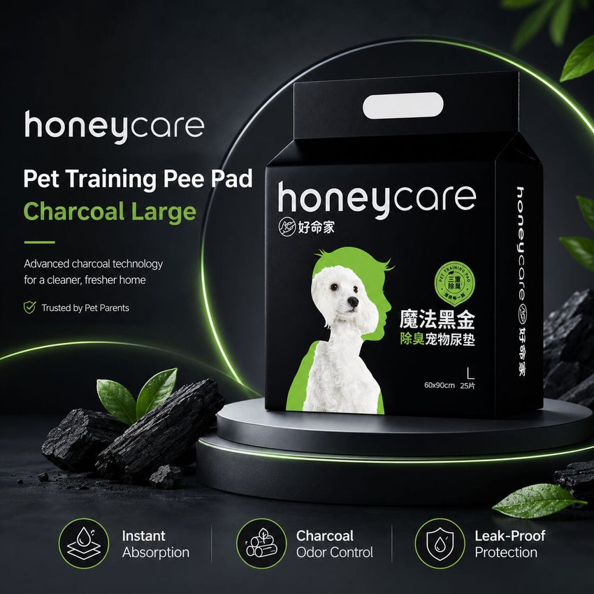 HONEYCARE Alas Kandang Pet Training Pad Charcoal Large Dog Sanitation NoBrand 
