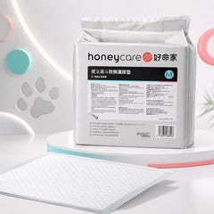 HONEYCARE Pet Training Pad Magic Funnel Side Leakage with Sticker Medium Dog Sanitation Tidak ada merek 