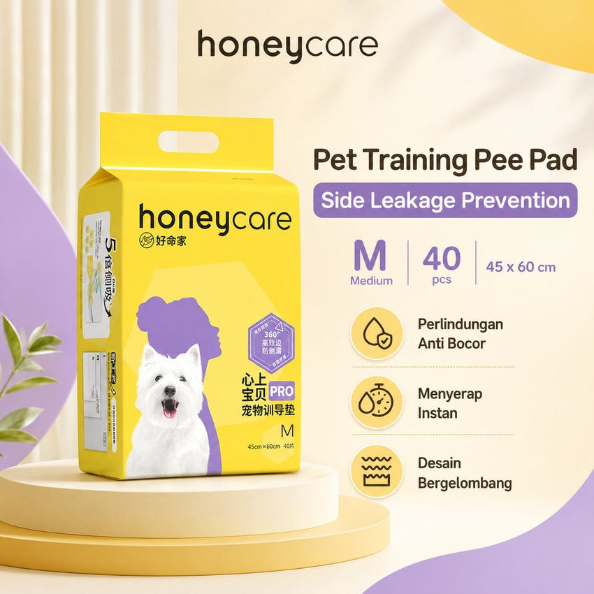 HONEYCARE Pet Training Pad Side Leakage Prevention Medium Dog Sanitation NoBrand 