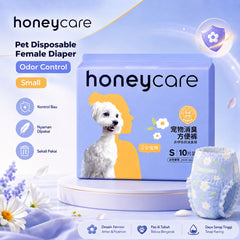 HONEYCARE Popok Anjing Pet Disposable Female Diaper Odor Control S Dog Sanitation NoBrand 