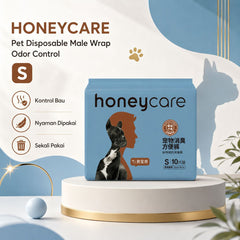 HONEYCARE Popok Anjing Pet Disposable Male Wrap Odor Control Small Dog Sanitation NoBrand 