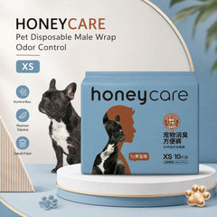 HONEYCARE Popok Anjing Pet Disposable Male Wrap Odor Control XS Dog Sanitation NoBrand 