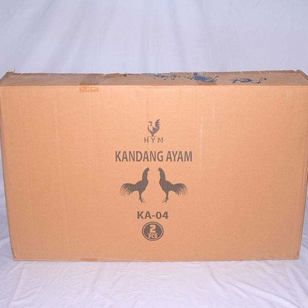 HYM Kandang Hewan Pet Cage KA 04 Silver Dog Cage HYM 