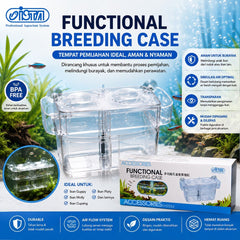 ISTA Aksesoris Aquarium Functional Breeding Case no type Tidak ada merek 