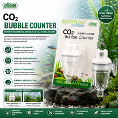 ISTA Aksesoris Aquarium New Bubble Counter no type Tidak ada merek 