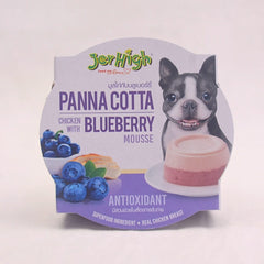 JERHIGH Pannacotta Chicken Blueberry Mousse 70g Hobi & Koleksi > Perawatan Hewan > Makanan & Vitamin Hewan Jerhigh 