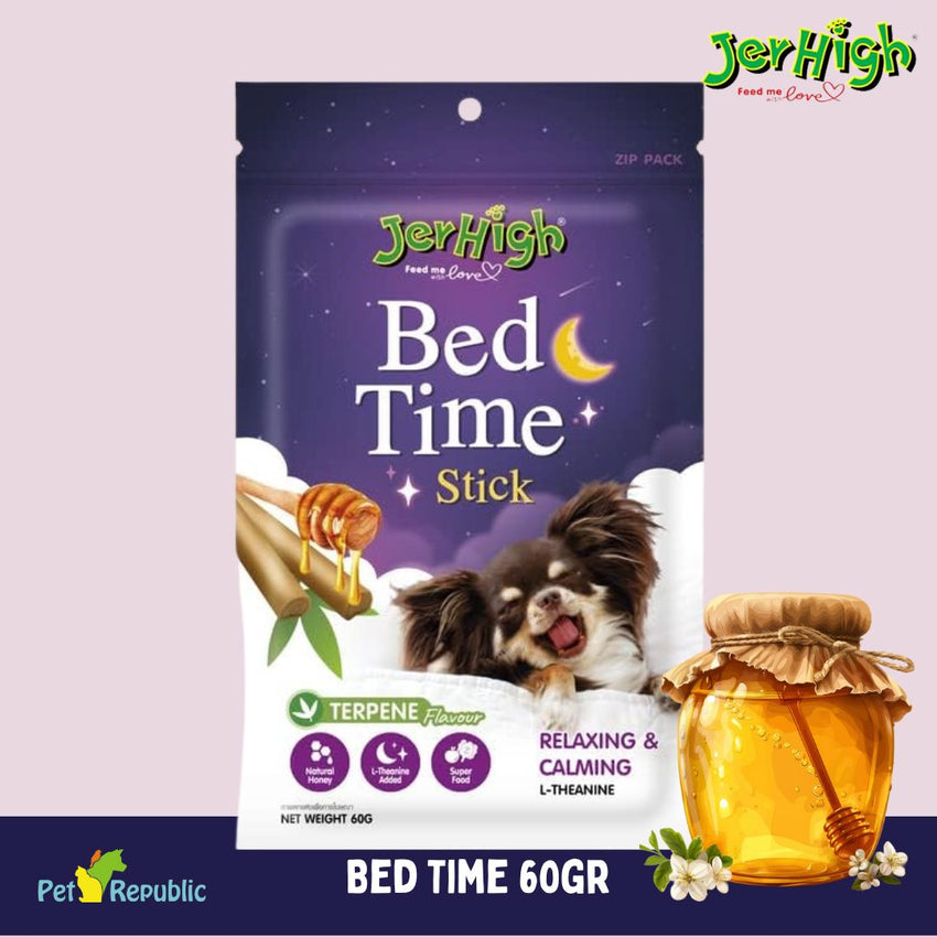 JERHIGH Snack Anjing Bed Time Stick 60gr no type Jerhigh 
