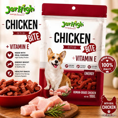 JERHIGH Snack Anjing Chicken Stix Bites 100gr no type Tidak ada merek 
